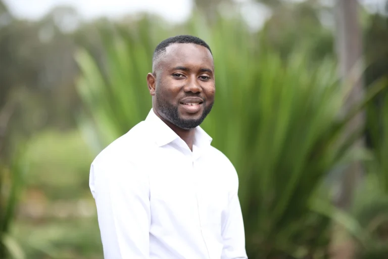 Co-founder, Richard, smiling at the camera